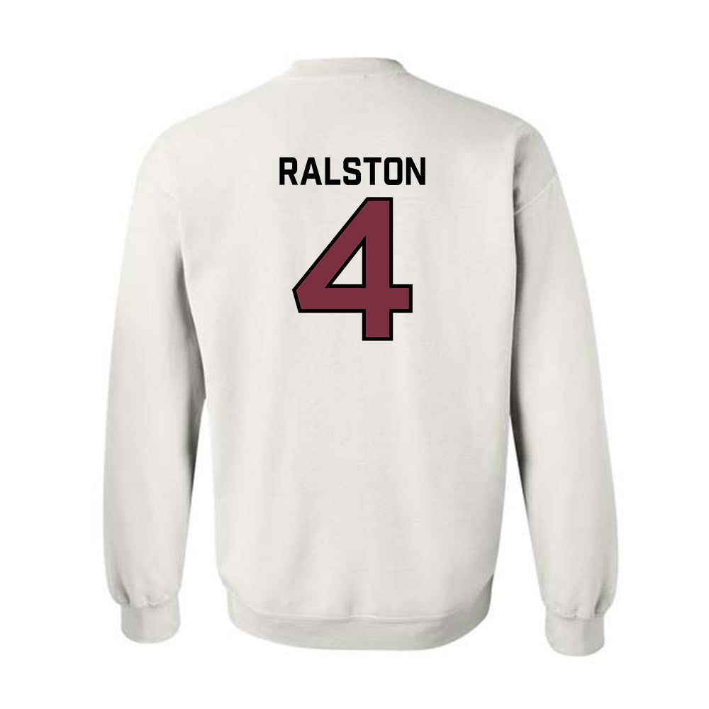 Bellarmine - NCAA Women's Basketball : Triniti Ralston - Classic Shersey Crewneck Sweatshirt-3