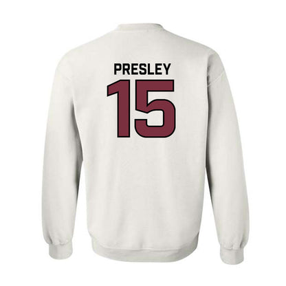 Bellarmine - NCAA Football : Logan Presley - Classic Shersey Crewneck Sweatshirt-3