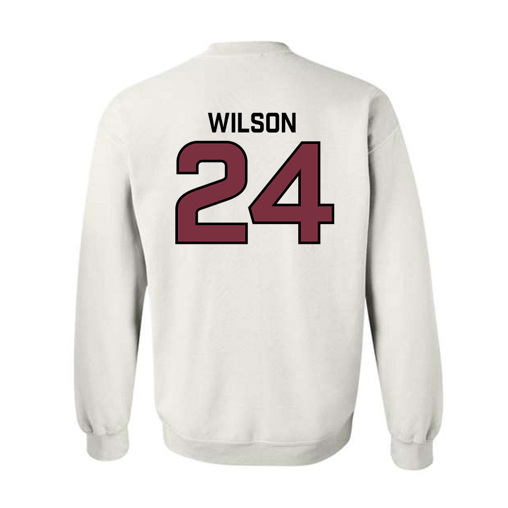  - NCAA Men's Basketball : Michael Wilson - Classic Shersey Crewneck Sweatshirt-3