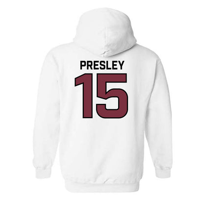 Bellarmine - NCAA Football : Logan Presley - Classic Shersey Hooded Sweatshirt-2