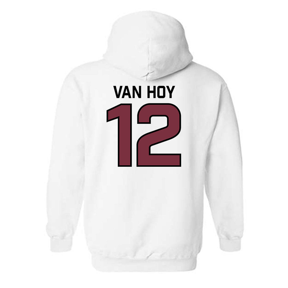 Bellarmine - NCAA Women's Volleyball : Kylie Van Hoy - Classic Shersey Hooded Sweatshirt-3