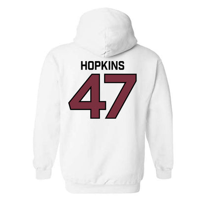 Bellarmine - NCAA Football : Matt Hopkins - Classic Shersey Hooded Sweatshirt-3