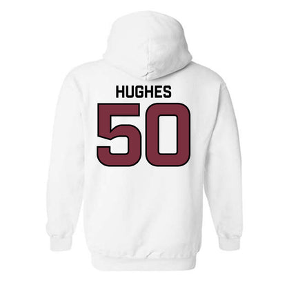 Bellarmine - NCAA Football : Chas Hughes - Classic Shersey Hooded Sweatshirt-3