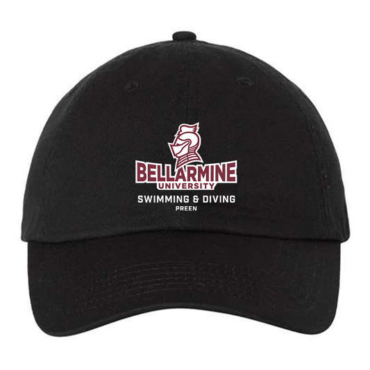 Bellarmine - NCAA Men's Swimming & Diving : Zachary Preen - Dad Hat-0