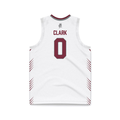 Bellarmine - NCAA Men's Basketball : Tommy Clark - White Basketball Jersey-1