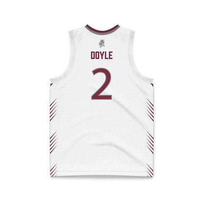 Bellarmine - NCAA Men's Basketball : Tyler Doyle - White Basketball Jersey-1