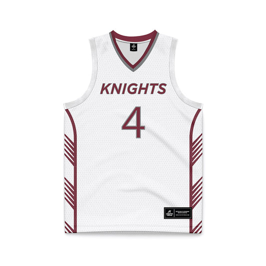 Bellarmine - NCAA Men's Basketball : Grant Neal - White Basketball Jersey-0