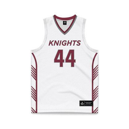Bellarmine - NCAA Men's Basketball : Jacob Wassler - White Basketball Jersey-0