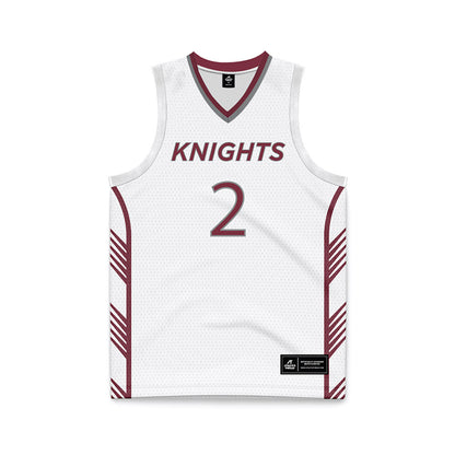 Bellarmine - NCAA Men's Basketball : Tyler Doyle - White Basketball Jersey-0