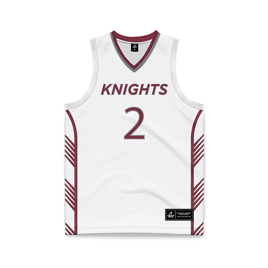 Bellarmine - NCAA Men's Basketball : Tyler Doyle - White Basketball Jersey-0
