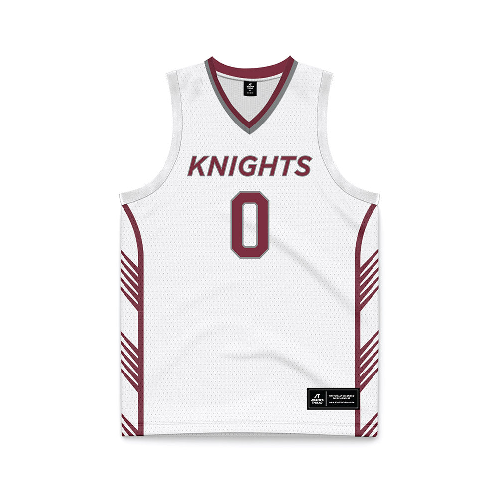 Bellarmine - NCAA Men's Basketball : Tommy Clark - White Basketball Jersey-0