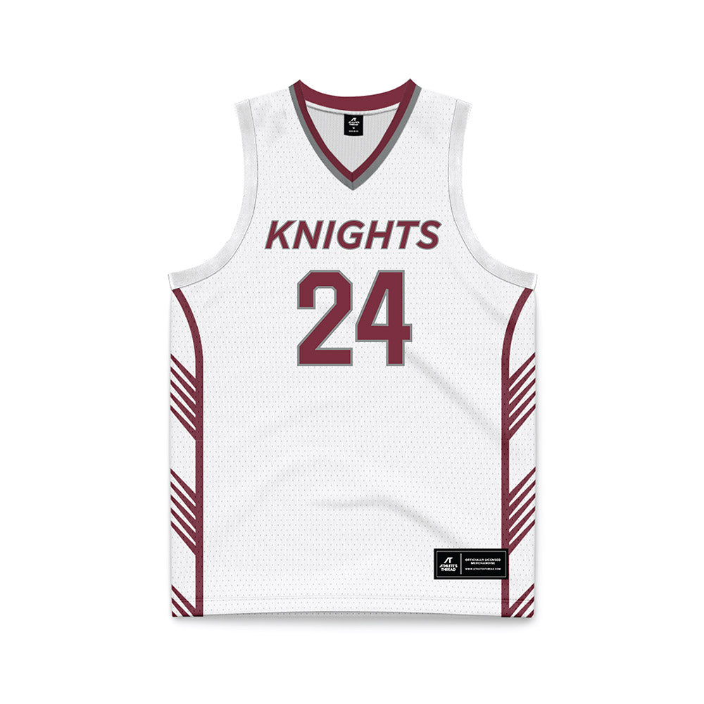Bellarmine - NCAA Men's Basketball : Michael Wilson - White Basketball Jersey-0