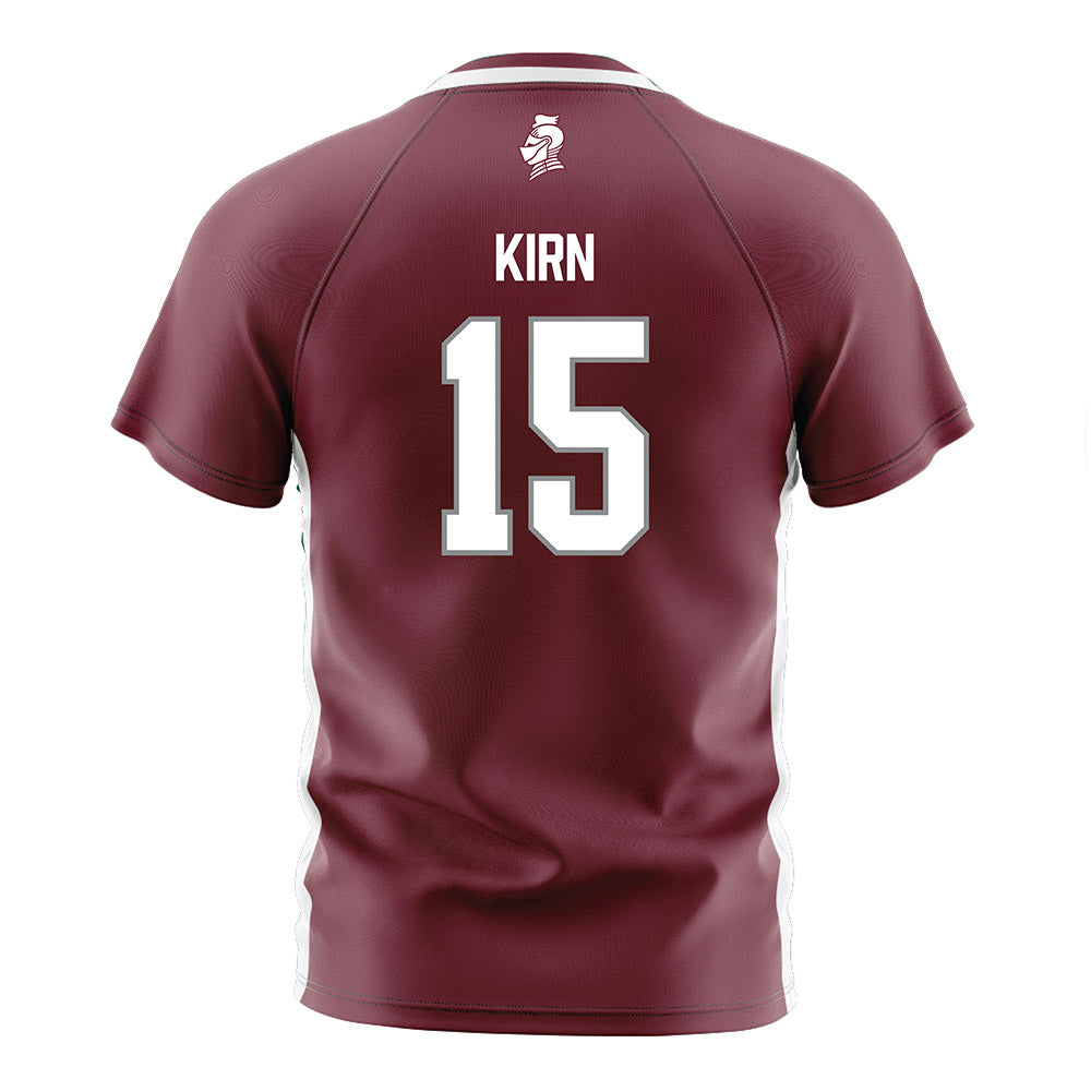 Bellarmine - NCAA Men's Soccer : Bennett Kirn - Maroon Soccer Jersey-1