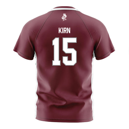 Bellarmine - NCAA Men's Soccer : Bennett Kirn - Maroon Soccer Jersey-1