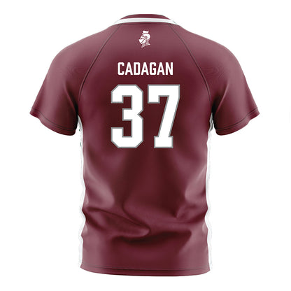 Bellarmine - NCAA Men's Soccer : Martin Cadagan - Maroon Soccer Jersey-1