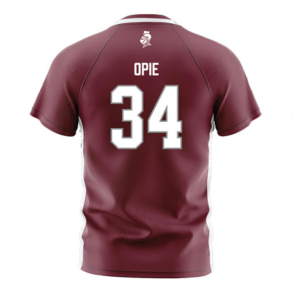Bellarmine - NCAA Men's Soccer : Ezekiel Opie - Maroon Soccer Jersey-1