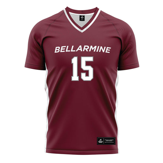 Bellarmine - NCAA Men's Soccer : Bennett Kirn - Maroon Soccer Jersey-0