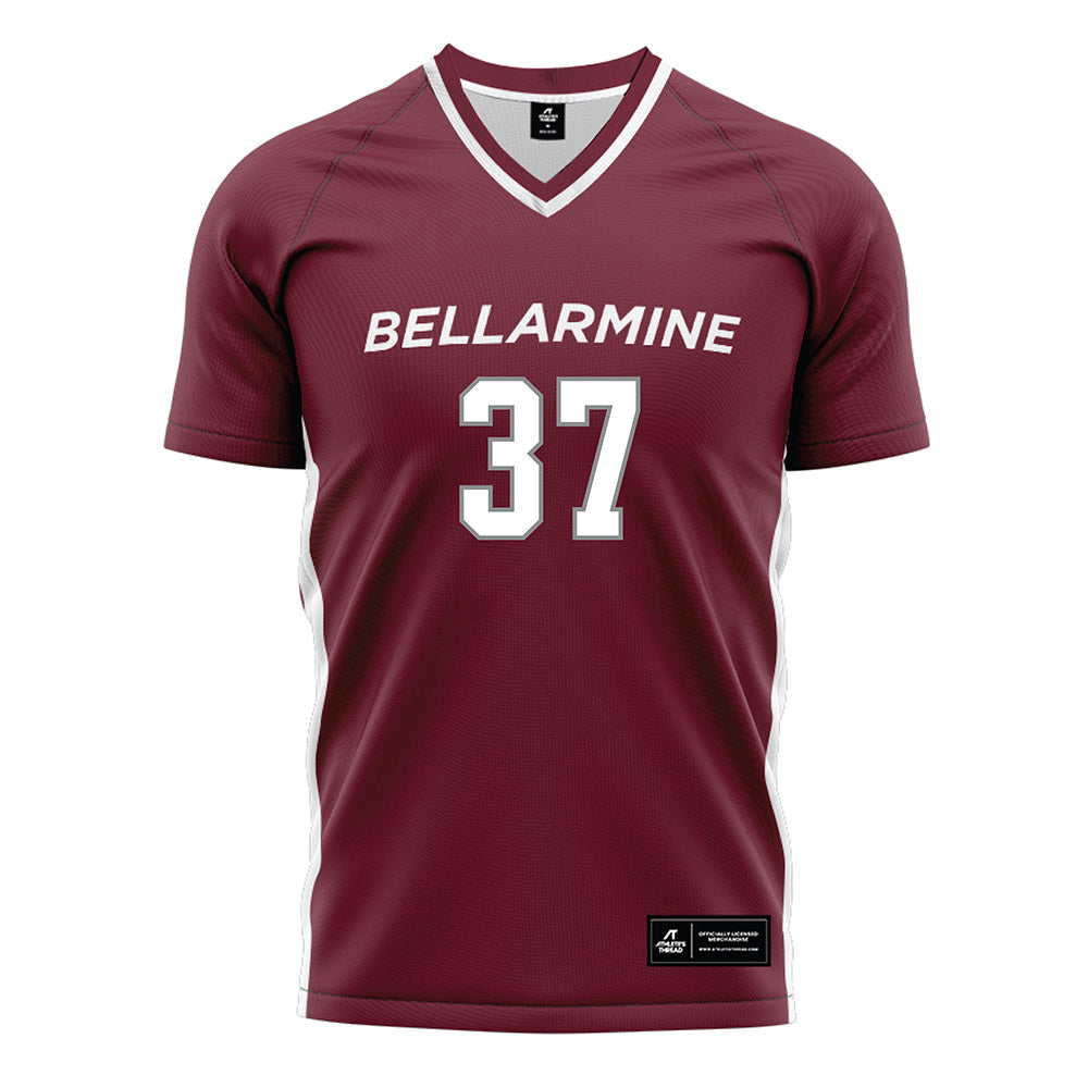Bellarmine - NCAA Men's Soccer : Martin Cadagan - Maroon Soccer Jersey-0