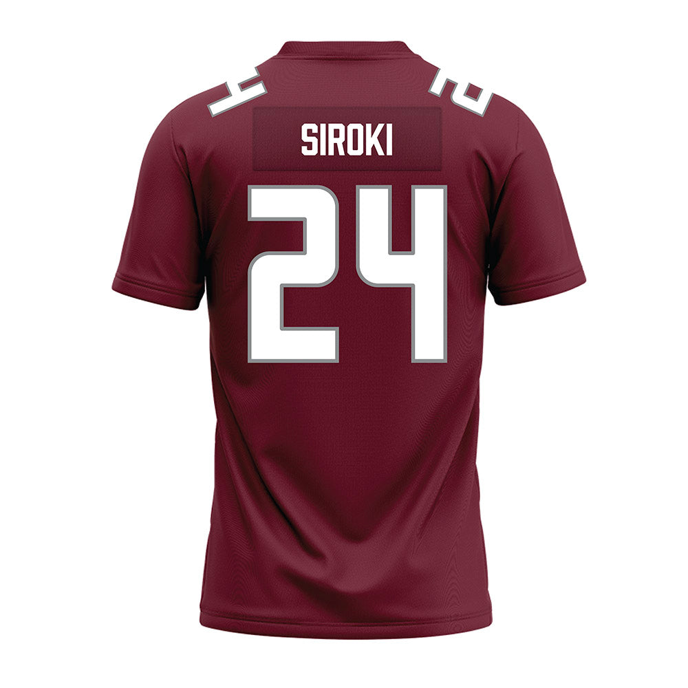 Bellarmine - NCAA Football : Aaryn Siroki - Premium Football Jersey-1