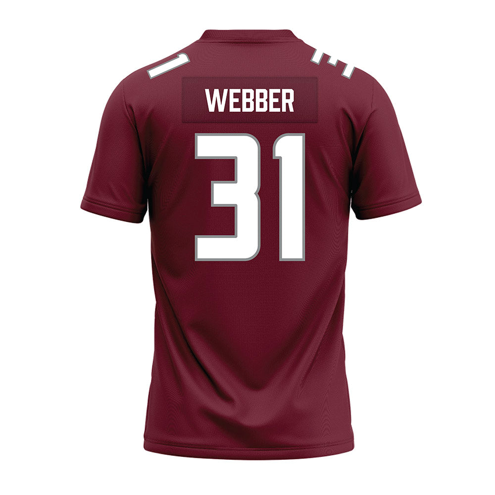 Bellarmine - NCAA Football : Luke Webber - Premium Football Jersey-1
