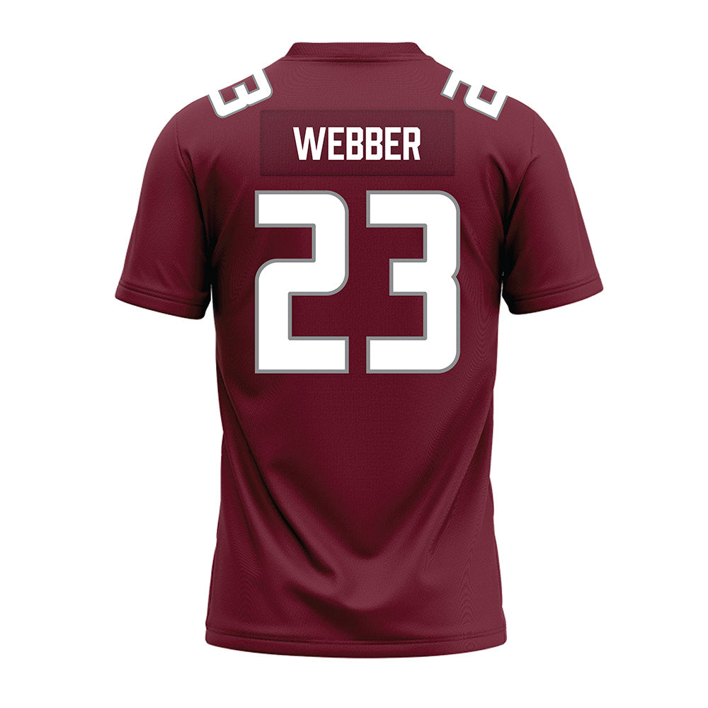 Bellarmine - NCAA Football : Luke Webber - Premium Football Jersey-1