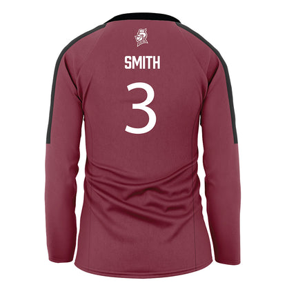 Bellarmine - NCAA Women's Volleyball : Erika Smith - Red Volleyball Jersey-1