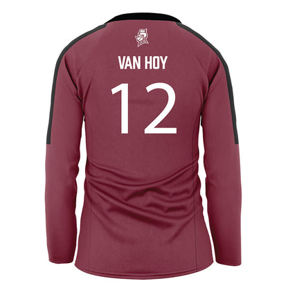 Bellarmine - NCAA Women's Volleyball : Kylie Van Hoy - Red Volleyball Jersey-1
