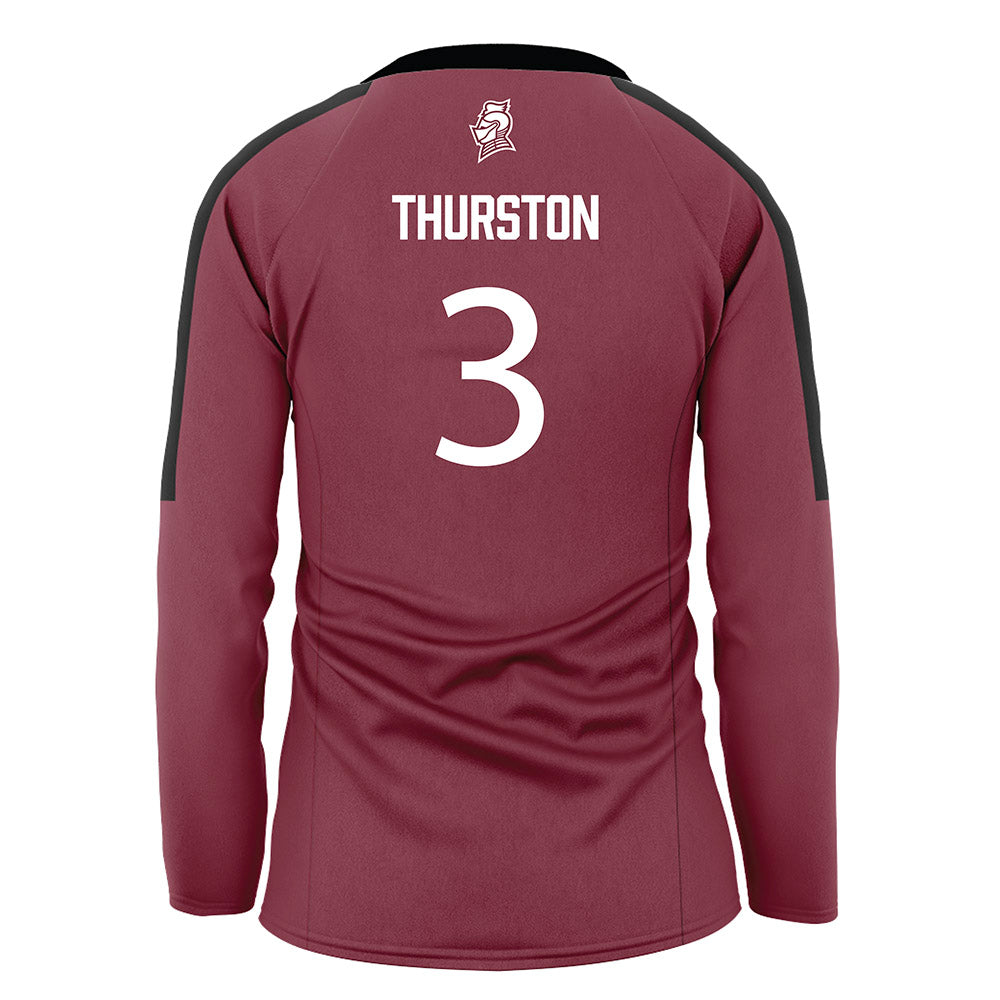 Bellarmine - NCAA Women's Volleyball : Bri Thurston - Red Volleyball Jersey-1