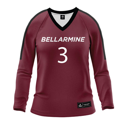 Bellarmine - NCAA Women's Volleyball : Erika Smith - Red Volleyball Jersey-0