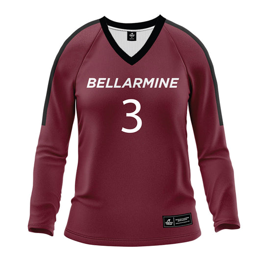 Bellarmine - NCAA Women's Volleyball : Erika Smith - Red Volleyball Jersey-0
