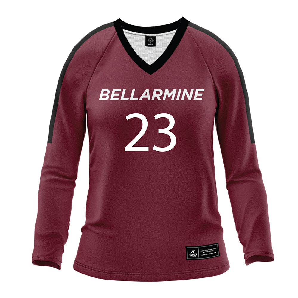 Bellarmine - NCAA Women's Volleyball : Jess Schmidt - Red Volleyball Jersey-0