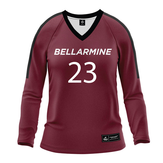 Bellarmine - NCAA Women's Volleyball : Jess Schmidt - Red Volleyball Jersey-0