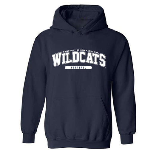 UNH - NCAA Football : Chief Ebana - Classic Shersey Hooded Sweatshirt-0