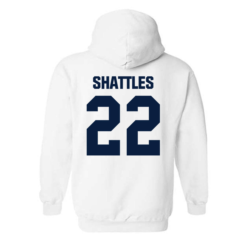 UNH - NCAA Women's Volleyball : Jessica Shattles - Classic Shersey Hooded Sweatshirt-1