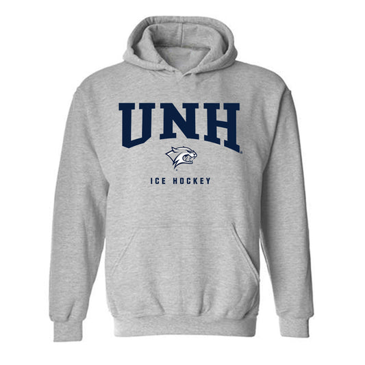 UNH - NCAA Men's Ice Hockey : Morgan Winters - Classic Shersey Hooded Sweatshirt-0
