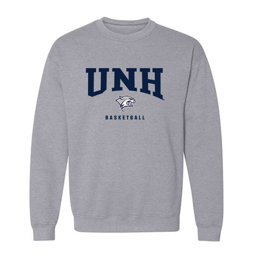 UNH - NCAA Men's Basketball : Giannos Xanthopoulos - Classic Shersey Crewneck Sweatshirt-0