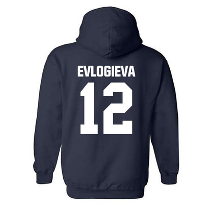 UNH - NCAA Women's Volleyball : Raya Evlogieva - Classic Shersey Hooded Sweatshirt-1