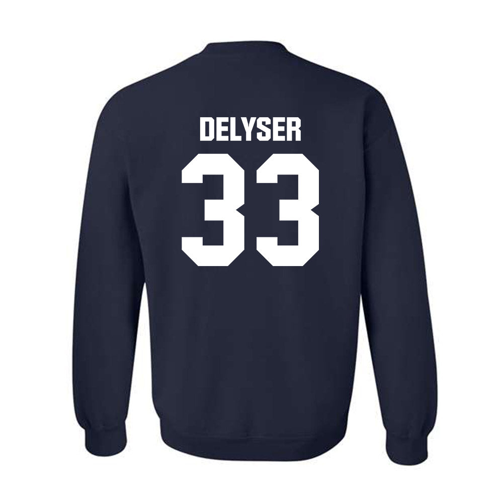 UNH - NCAA Women's Soccer : Chloe DeLyser - Classic Shersey Crewneck Sweatshirt-1