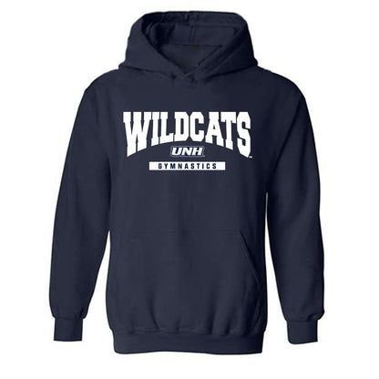 UNH - NCAA Women's Gymnastics : Peyton Novinger - Classic Shersey Hooded Sweatshirt-0