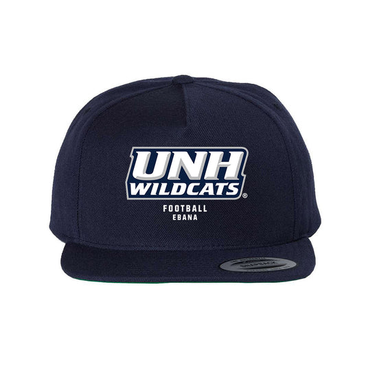 UNH - NCAA Football : Chief Ebana - Snapback Hat-0