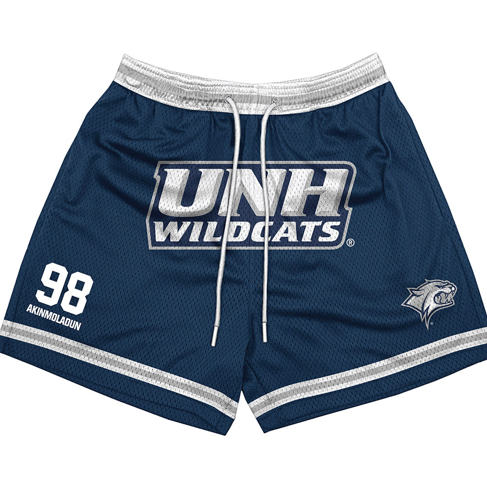 UNH - NCAA Football : Justice Akinmoladun - Shorts-0