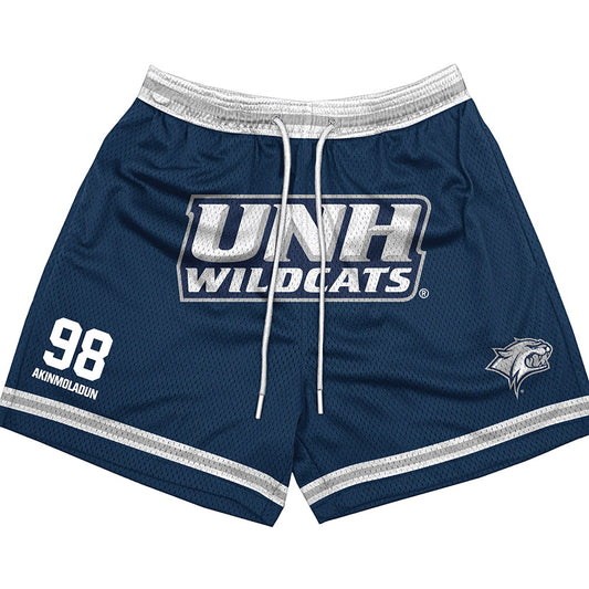 UNH - NCAA Football : Justice Akinmoladun - Shorts-0