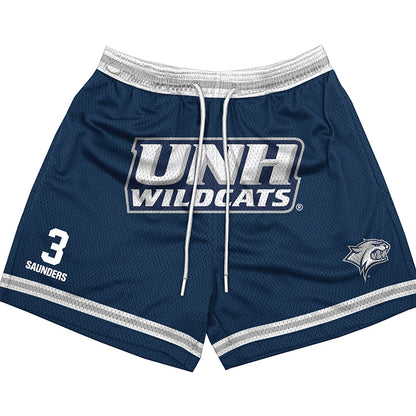 UNH - NCAA Men's Basketball : Dylan Saunders - Shorts-0
