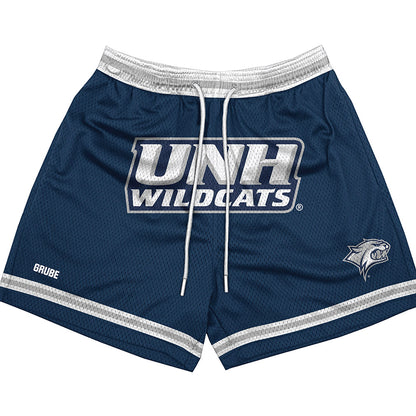 UNH - NCAA Men's Track & Field : Sam Grube - Shorts-0