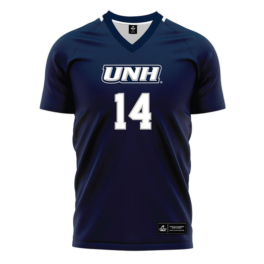 UNH - NCAA Women's Soccer : Maddie Kolb - Blue Soccer Jersey-0