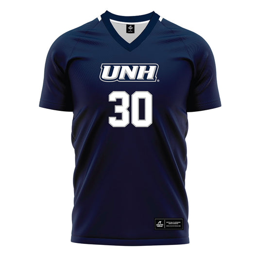 UNH - NCAA Women's Soccer : Elaina Grenz - Blue Soccer Jersey-0