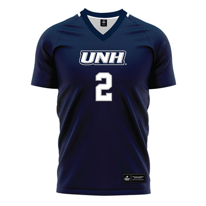 UNH - NCAA Women's Soccer : Molly Mchugh - Blue Soccer Jersey-0