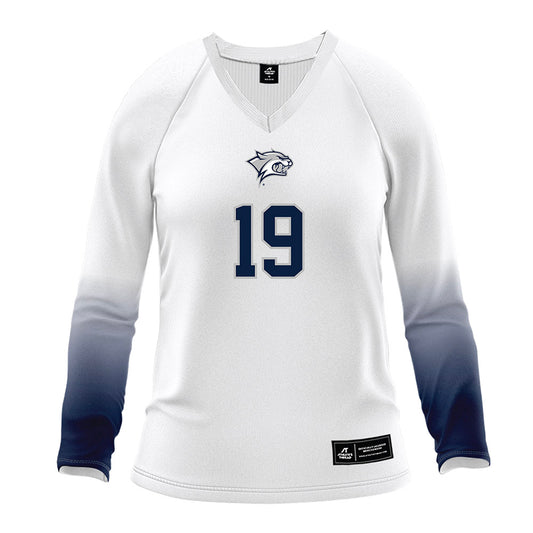 UNH - NCAA Women's Volleyball : Varvara Zvereva - White Volleyball Jersey-0