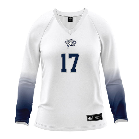 UNH - NCAA Women's Volleyball : Olivia Maulding - White Volleyball Jersey-0