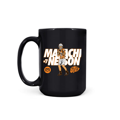 UTEP - NCAA Football : Malachi Nelson - Coffee Mug-1